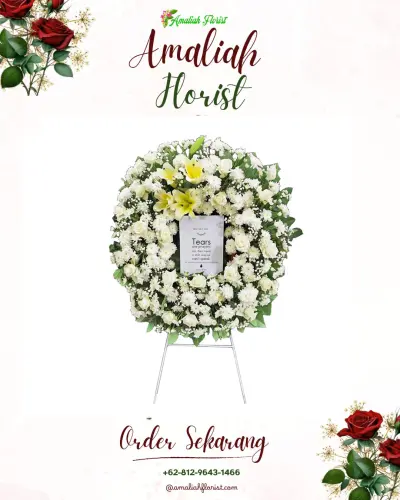 Krans Bunga Duka Cita di Citaringgul